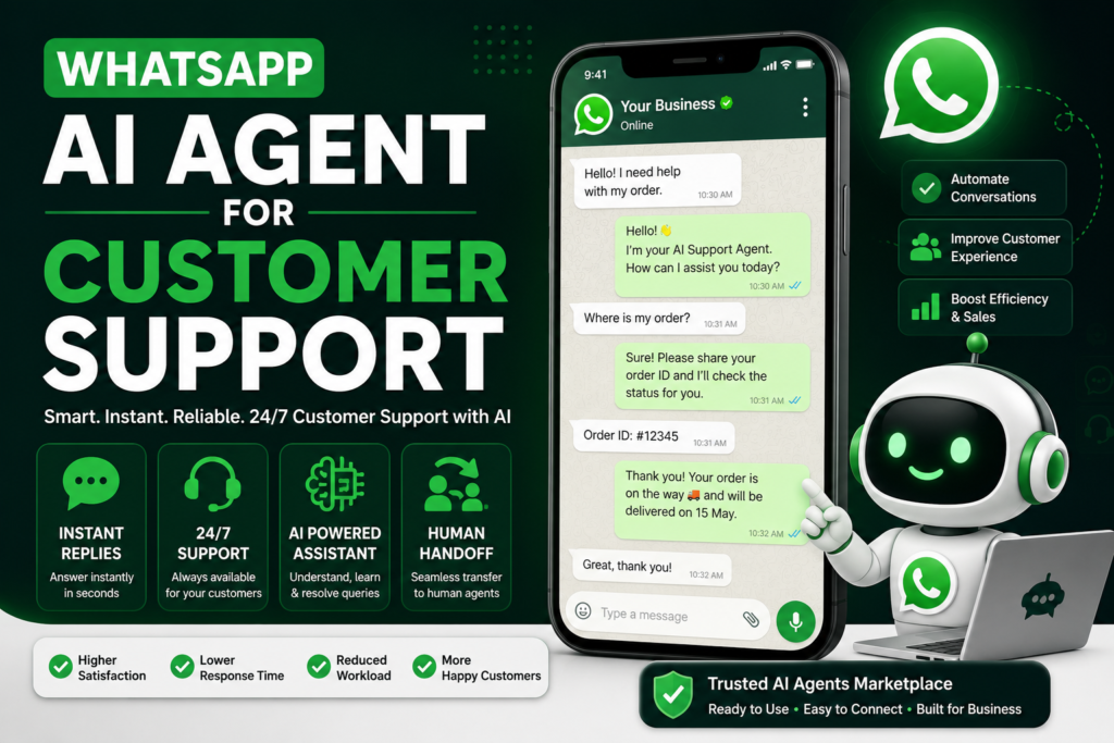 WhatsApp AI Agent for Customer Support