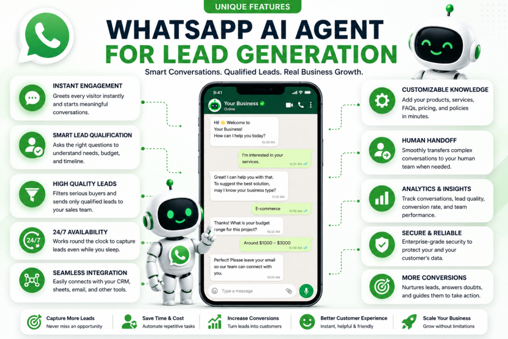 WhatsApp AI Agent for Lead Generation