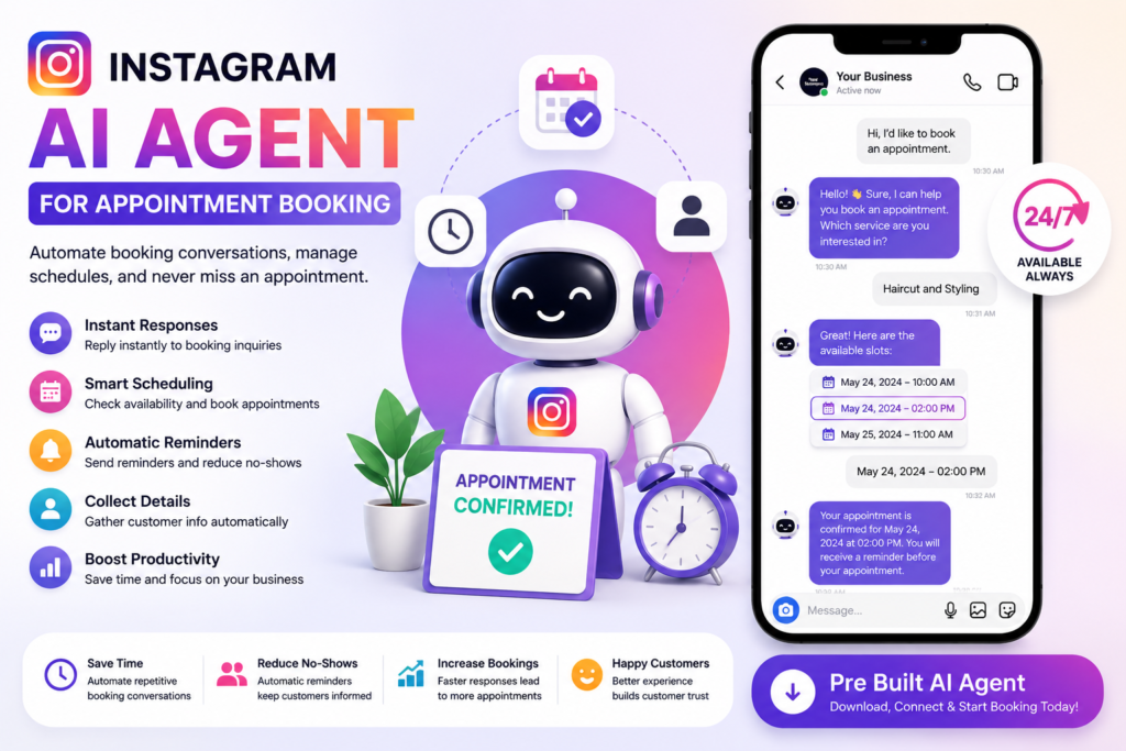 Instagram AI Agent for Appointment Booking