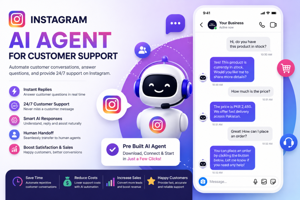 Instagram AI Agent for Customer Support