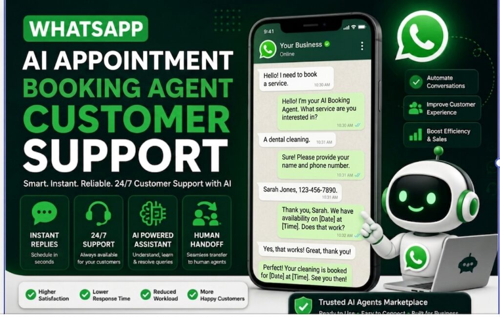 WhatsApp AI Appointment Booking Agent